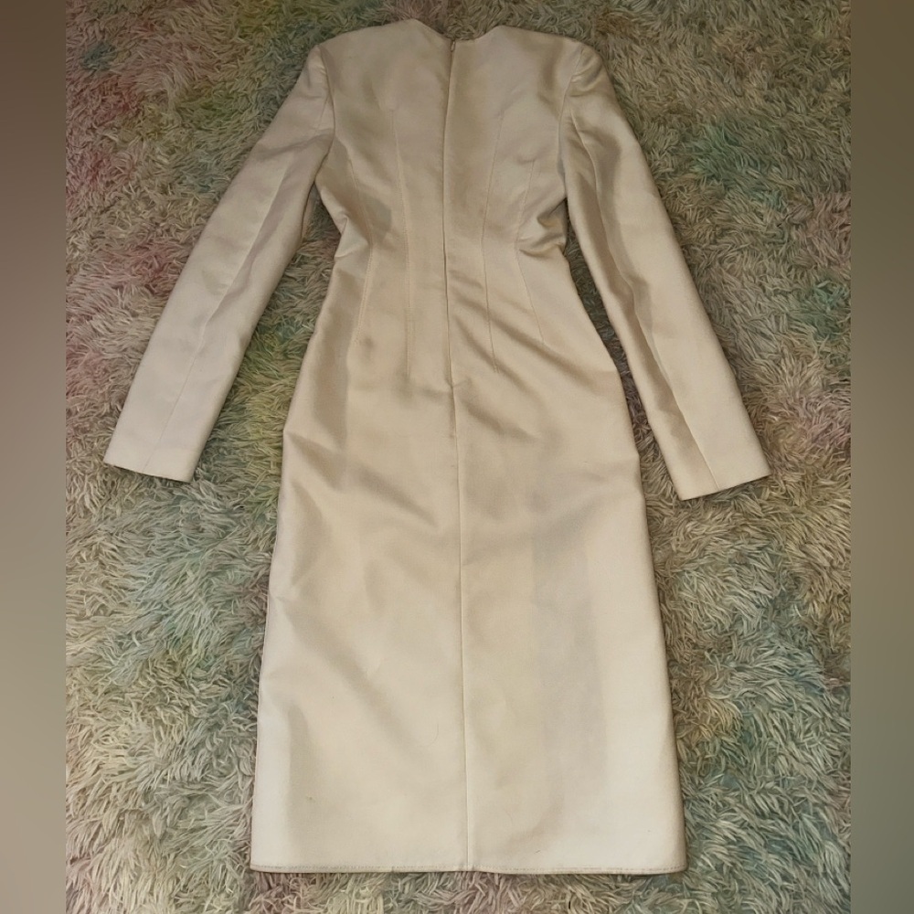 STELLA MCCARTNEY Wool Midi Dress Size 36 - Picture 9 of 16